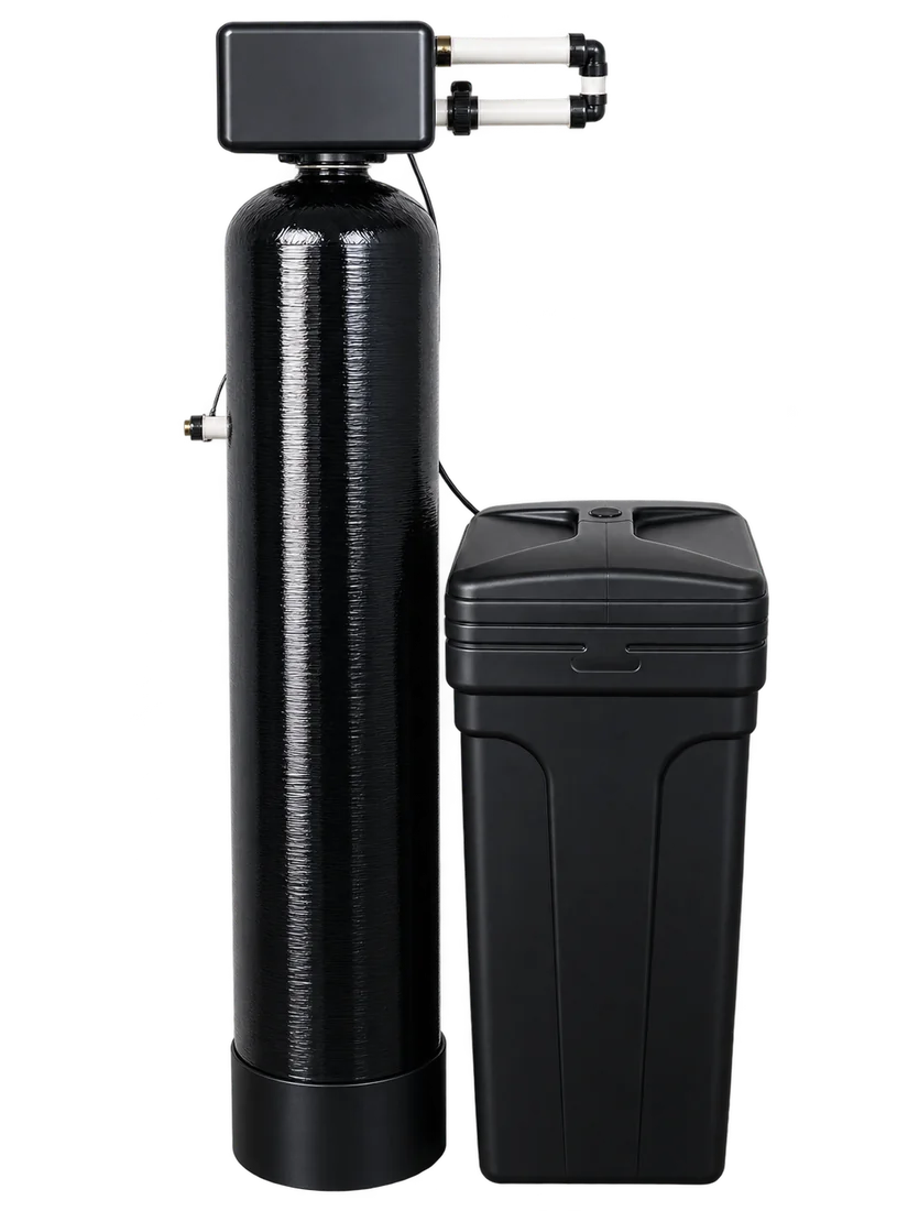 The whole home filtration system: a single treatment tank with its brine tank